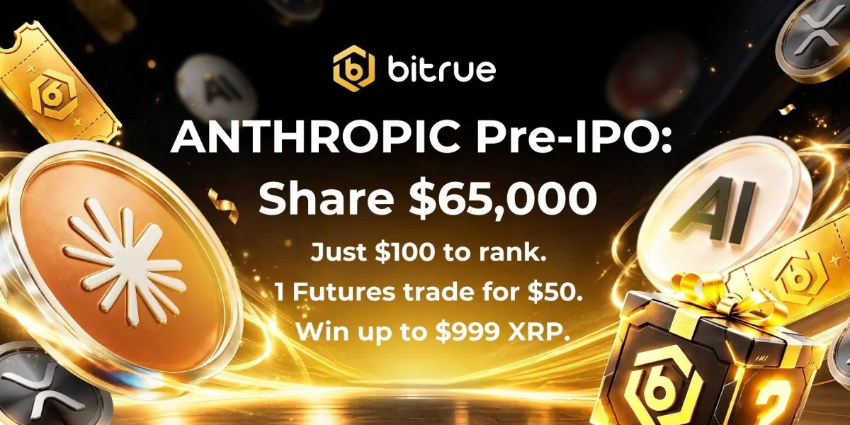 Bitrue Launches Spot Trading Competition with $65,000 Rewards and Anthropic Pre-IPO Futures