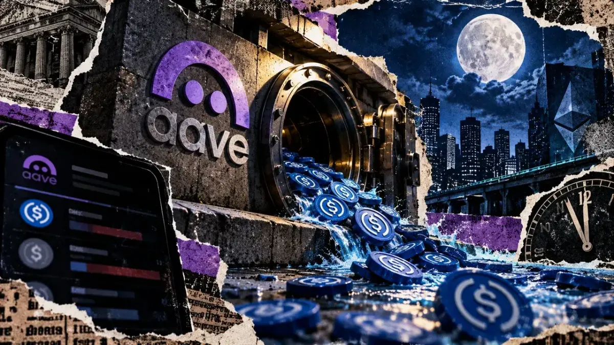 Mystery whale pulls $290 million from DeFi every midnight as Aave borrowing rates triple